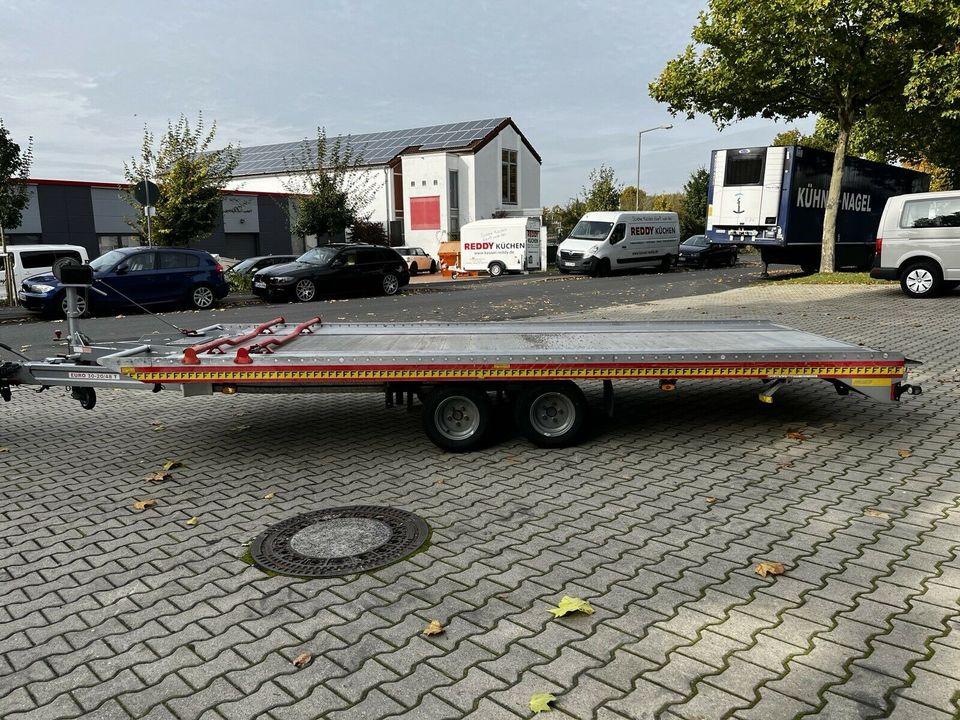 Piekabe autovedējs Viermietung / FIT-ZEL Fahrzeugtransporter 3000KG / Anhänger / Nutzlast 2460kg: foto 6