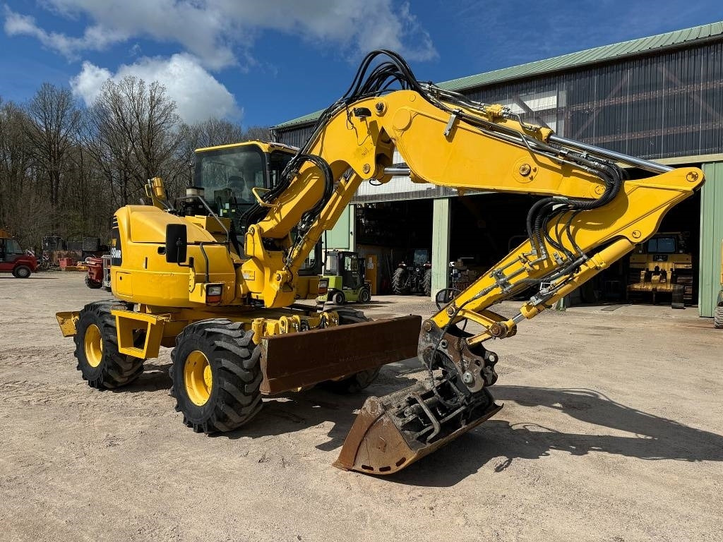 Komatsu PW 98 MR-8 - Riteņu ekskavators: foto 2 Komatsu PW 98 MR-8 - Riteņu ekskavators: foto 2