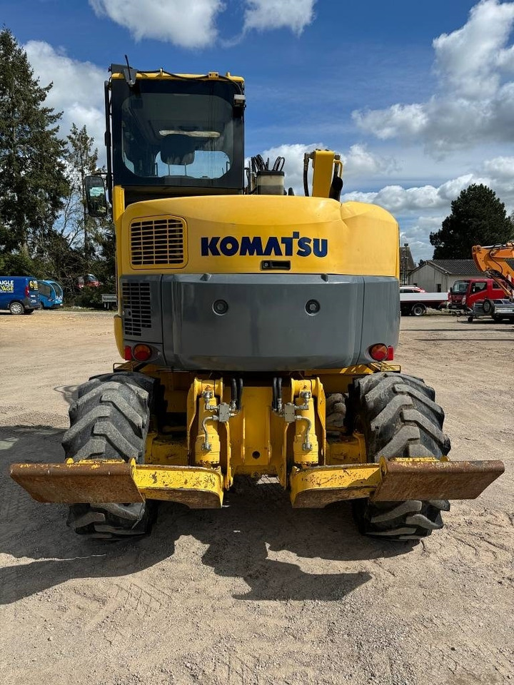 Komatsu PW 98 MR-8 - Riteņu ekskavators: foto 3 Komatsu PW 98 MR-8 - Riteņu ekskavators: foto 3