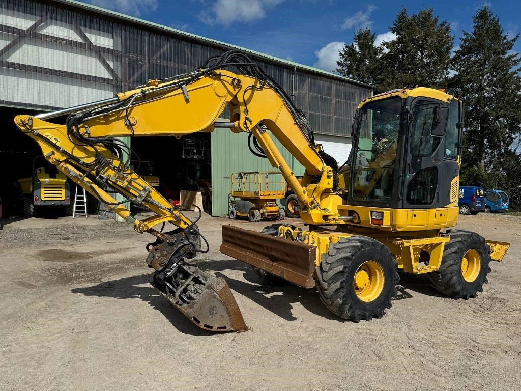 Komatsu PW 98 MR-8 - Riteņu ekskavators: foto 1 Komatsu PW 98 MR-8 - Riteņu ekskavators: foto 1