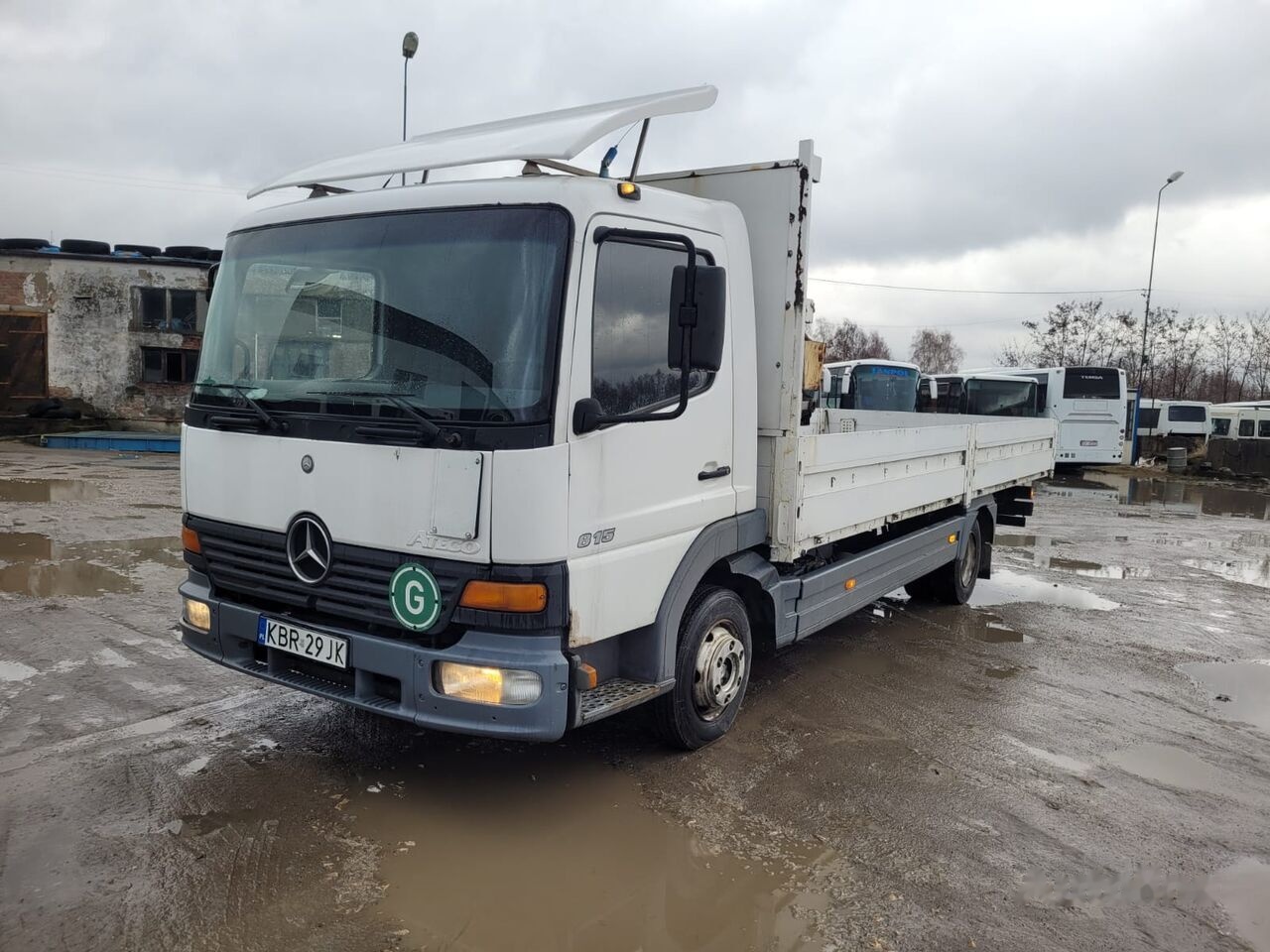 Mercedes-Benz Atego 815 - Bortu kravas automašīna/ Platforma: foto 3 Mercedes-Benz Atego 815 - Bortu kravas automašīna/ Platforma: foto 3