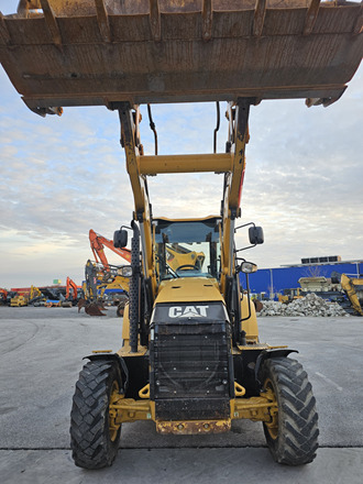 Ekskavators-iekrāvējs CAT 428F2: foto 18