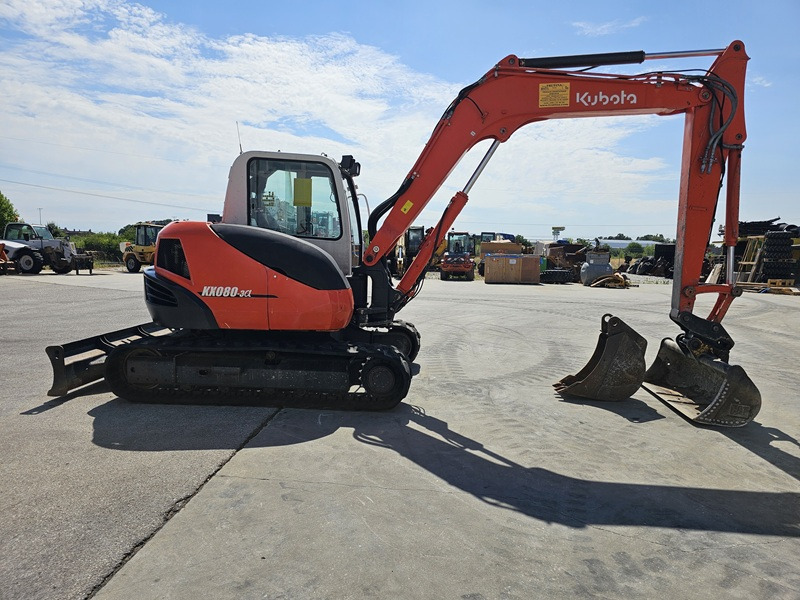KUBOTA KX080-3 - Mini-ekskavators: foto 5 KUBOTA KX080-3 - Mini-ekskavators: foto 5