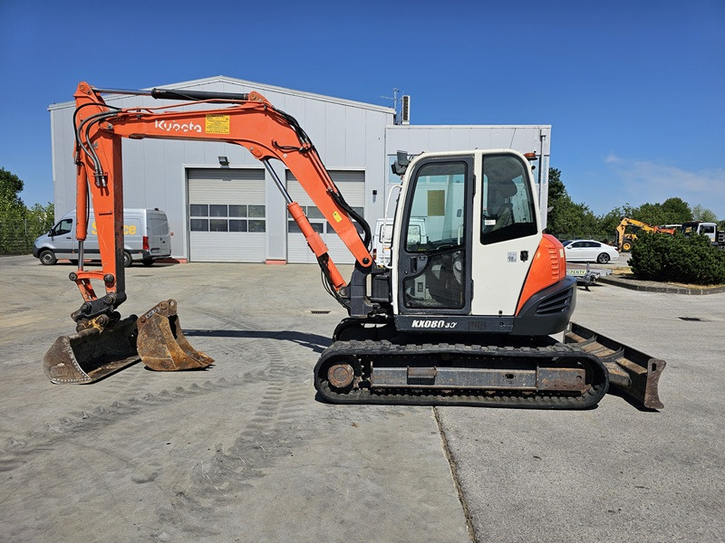 KUBOTA KX080-3 - Mini-ekskavators: foto 2 KUBOTA KX080-3 - Mini-ekskavators: foto 2