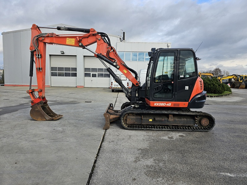 KUBOTA KX080-4a - Mini-ekskavators: foto 1 KUBOTA KX080-4a - Mini-ekskavators: foto 1