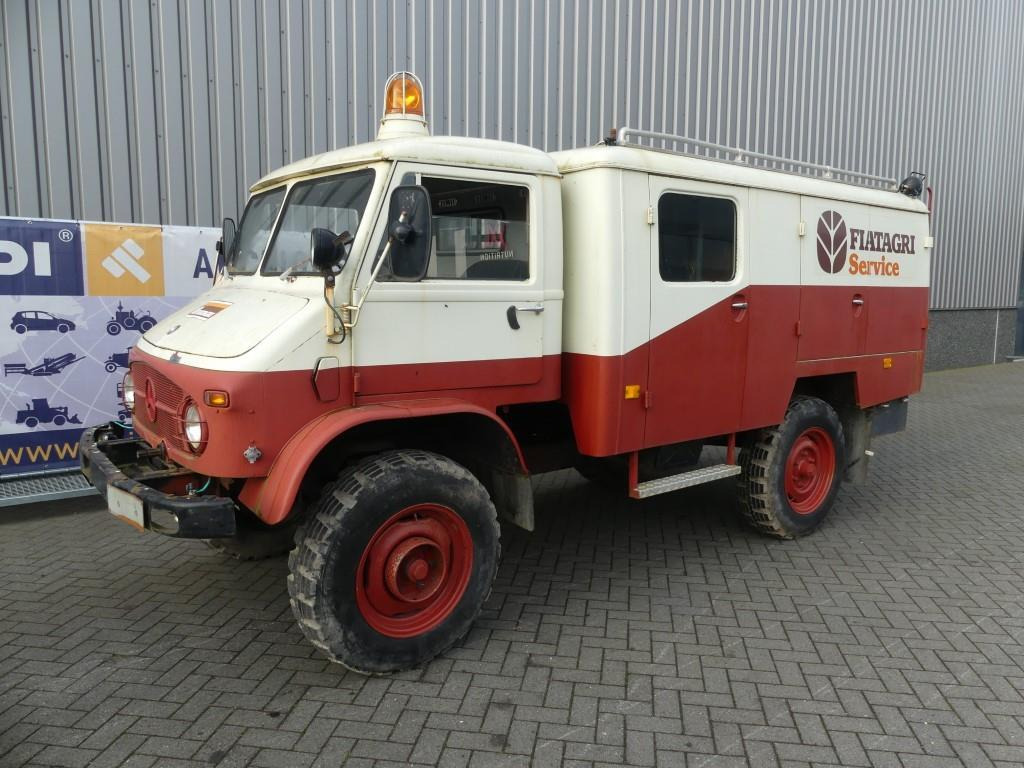 Mercedes-Benz Unimog 404 - Ugunsdzēsēju mašīna: foto 1 Mercedes-Benz Unimog 404 - Ugunsdzēsēju mašīna: foto 1