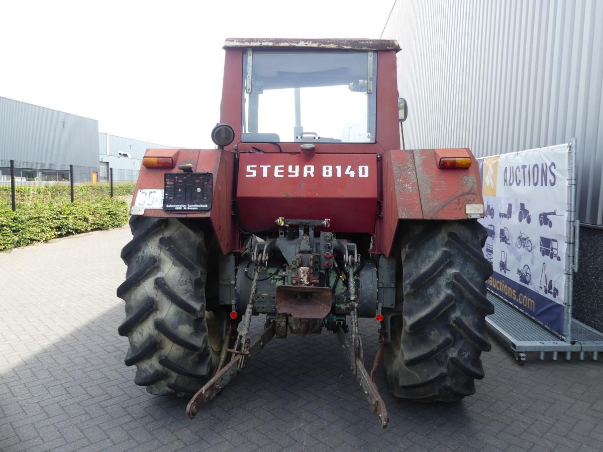 Steyr 8140 - Traktors: foto 5 Steyr 8140 - Traktors: foto 5