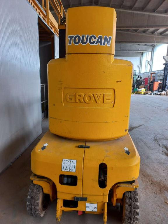 Grove Piattaforma elettrica Toucan 1010 - Torņa pacēlājs: foto 2 Grove Piattaforma elettrica Toucan 1010 - Torņa pacēlājs: foto 2