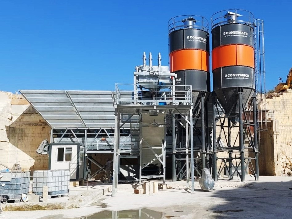 Constmach 100 m³/h Dry Type Concrete Batching Plant - Betona rūpnīca: foto 4 Constmach 100 m³/h Dry Type Concrete Batching Plant - Betona rūpnīca: foto 4