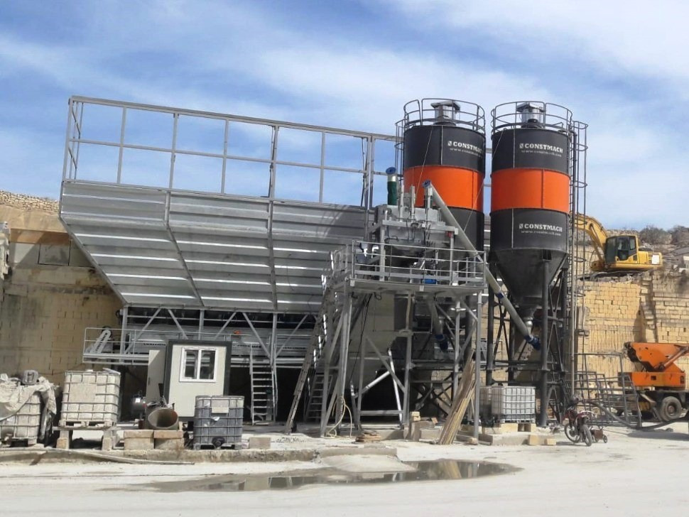 Constmach 100 m³/h Dry Type Concrete Batching Plant - Betona rūpnīca: foto 3 Constmach 100 m³/h Dry Type Concrete Batching Plant - Betona rūpnīca: foto 3