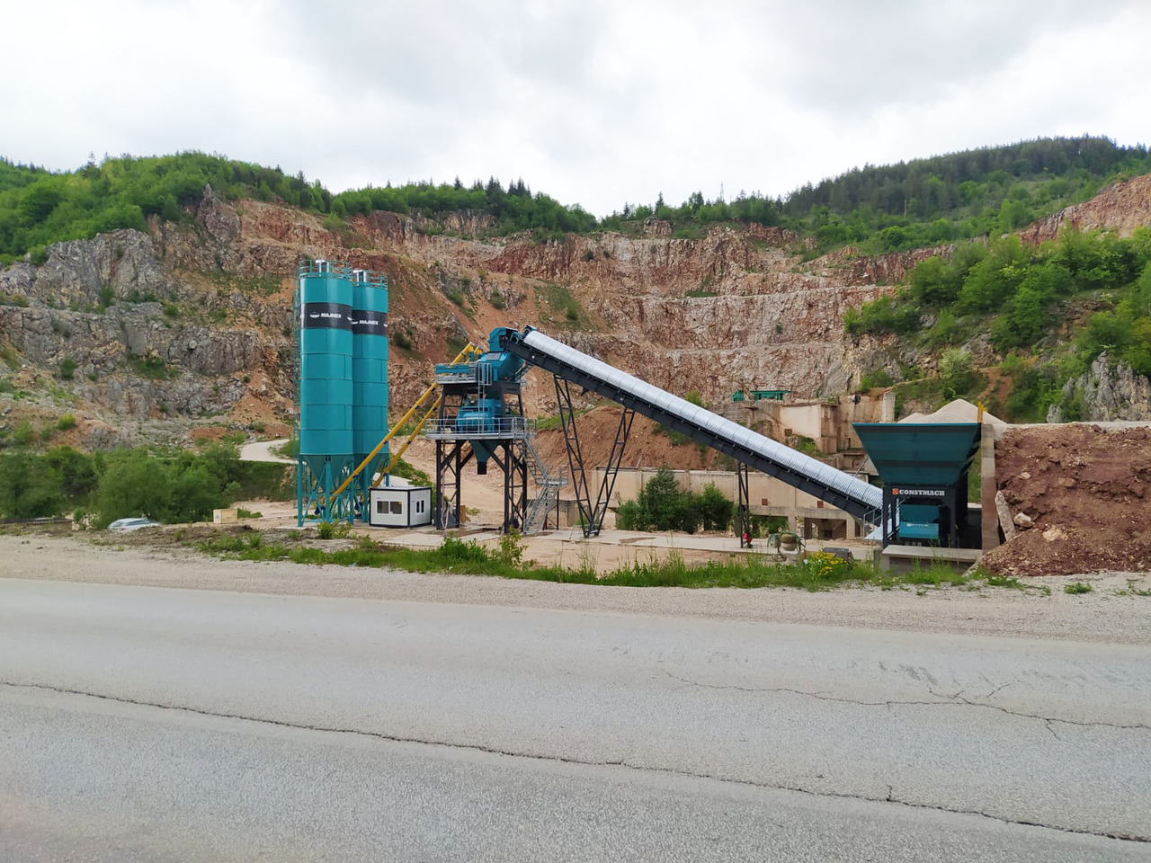 Constmach 100 m³/h Stationary Concrete Batching Plant - Betona rūpnīca: foto 3 Constmach 100 m³/h Stationary Concrete Batching Plant - Betona rūpnīca: foto 3