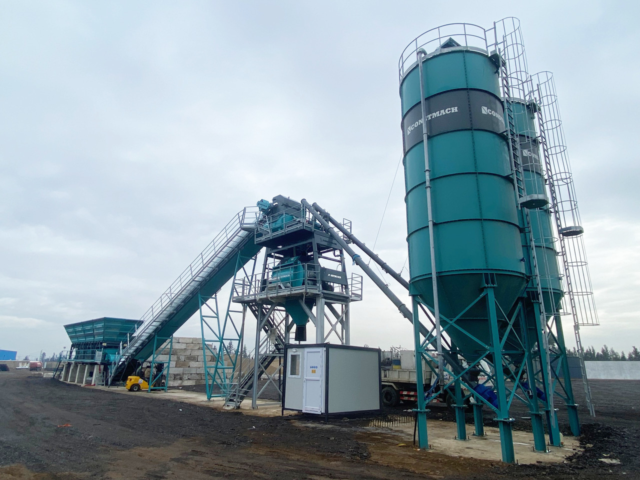 Constmach 100 m³/h Stationary Concrete Batching Plant - Betona rūpnīca: foto 2 Constmach 100 m³/h Stationary Concrete Batching Plant - Betona rūpnīca: foto 2
