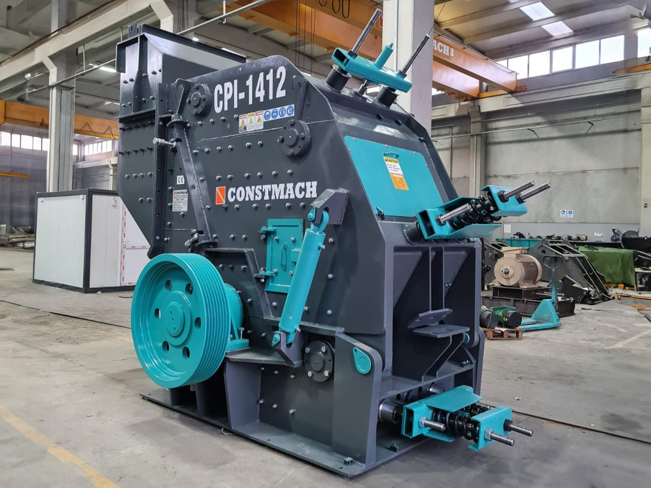 Constmach 200-250 tph Primärprall-Steinbrechermaschine - Trieciena drupinātājs: foto 1 Constmach 200-250 tph Primärprall-Steinbrechermaschine - Trieciena drupinātājs: foto 1