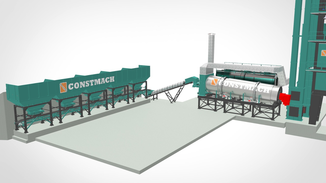 Constmach Centrale D'asphalte Stationnaire Livrée en Stock Garantie 2 ans - Asfalta rūpnīca: foto 5 Constmach Centrale D'asphalte Stationnaire Livrée en Stock Garantie 2 ans - Asfalta rūpnīca: foto 5