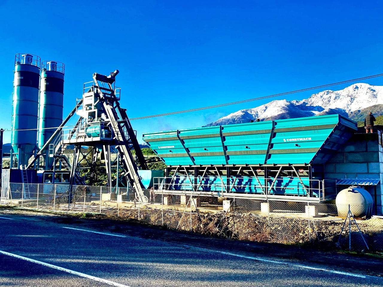 Constmach Centrale à Béton Compacte de 100 m³/h - Betona rūpnīca: foto 2 Constmach Centrale à Béton Compacte de 100 m³/h - Betona rūpnīca: foto 2