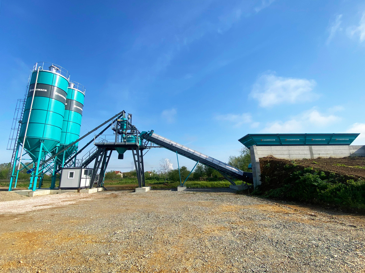 Constmach Centrale à Béton Compacte de 60 m³/h Avec Tapis Roulant - Betona rūpnīca: foto 3 Constmach Centrale à Béton Compacte de 60 m³/h Avec Tapis Roulant - Betona rūpnīca: foto 3