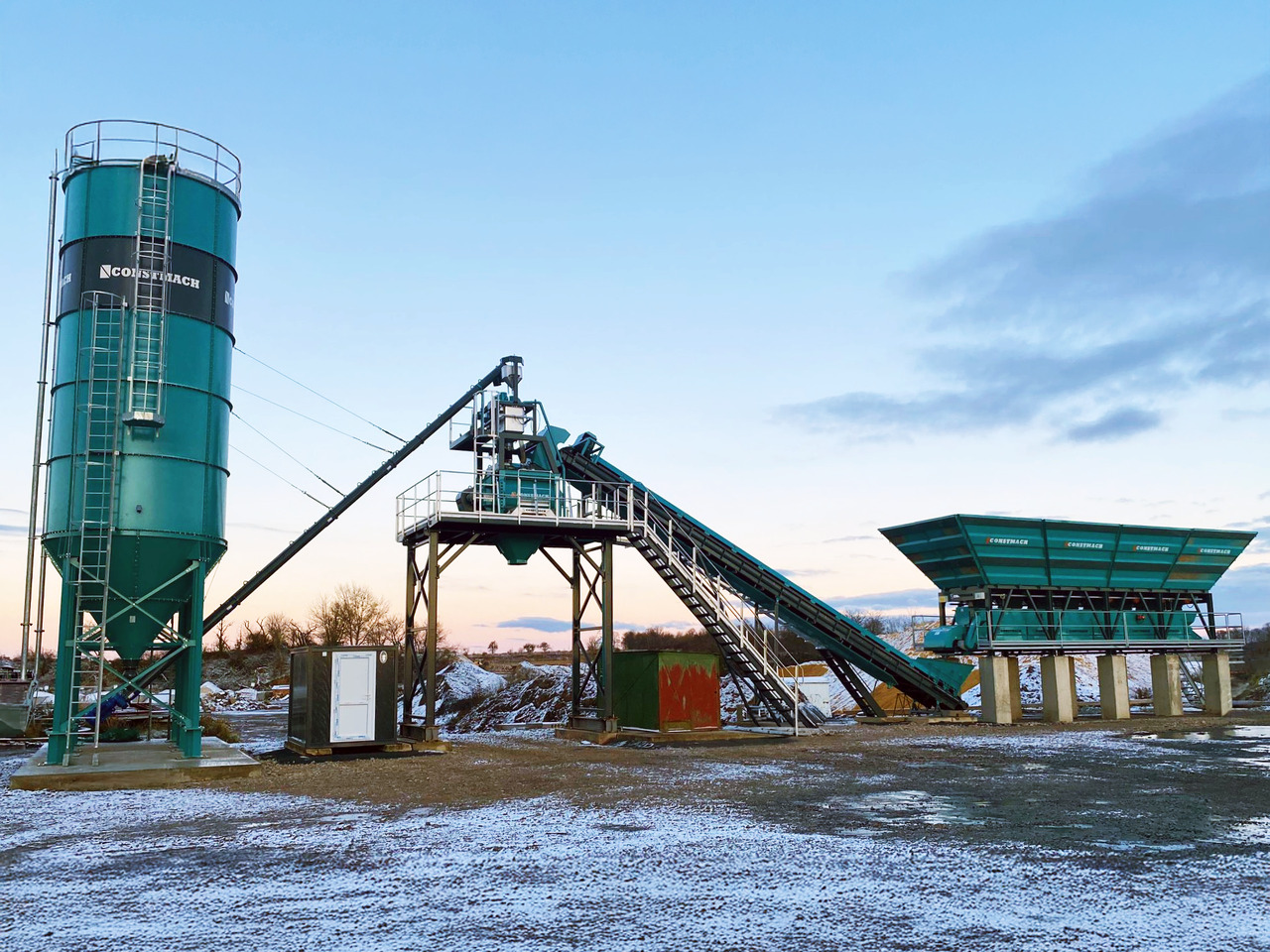 Constmach Centrale à Béton Compacte de 60 m³/h Avec Tapis Roulant - Betona rūpnīca: foto 5 Constmach Centrale à Béton Compacte de 60 m³/h Avec Tapis Roulant - Betona rūpnīca: foto 5