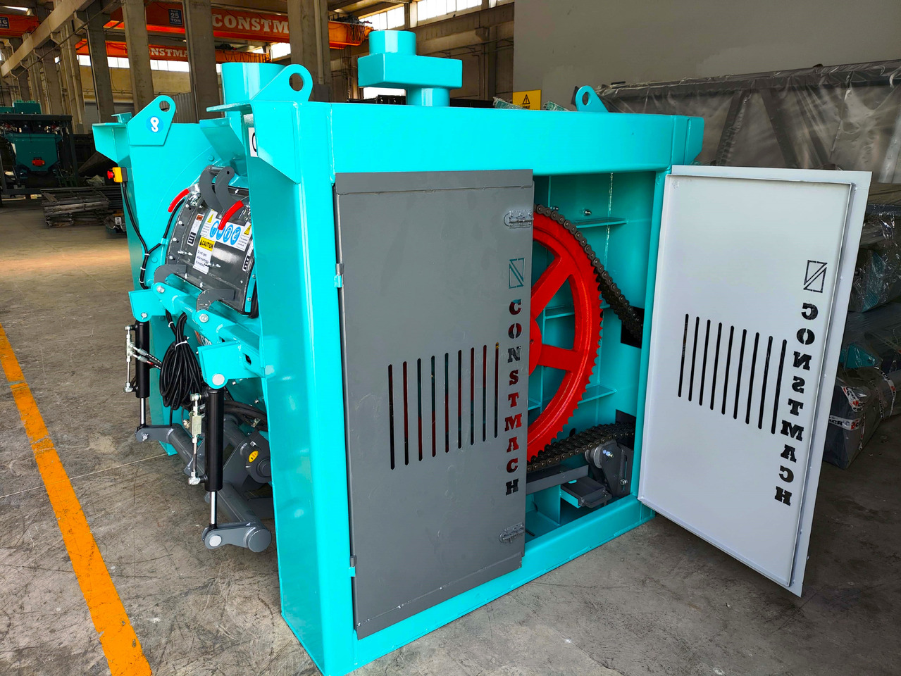 Constmach Einwellen-Betonmischer (Paddelmischer) - Betona maisītājs: foto 2 Constmach Einwellen-Betonmischer (Paddelmischer) - Betona maisītājs: foto 2