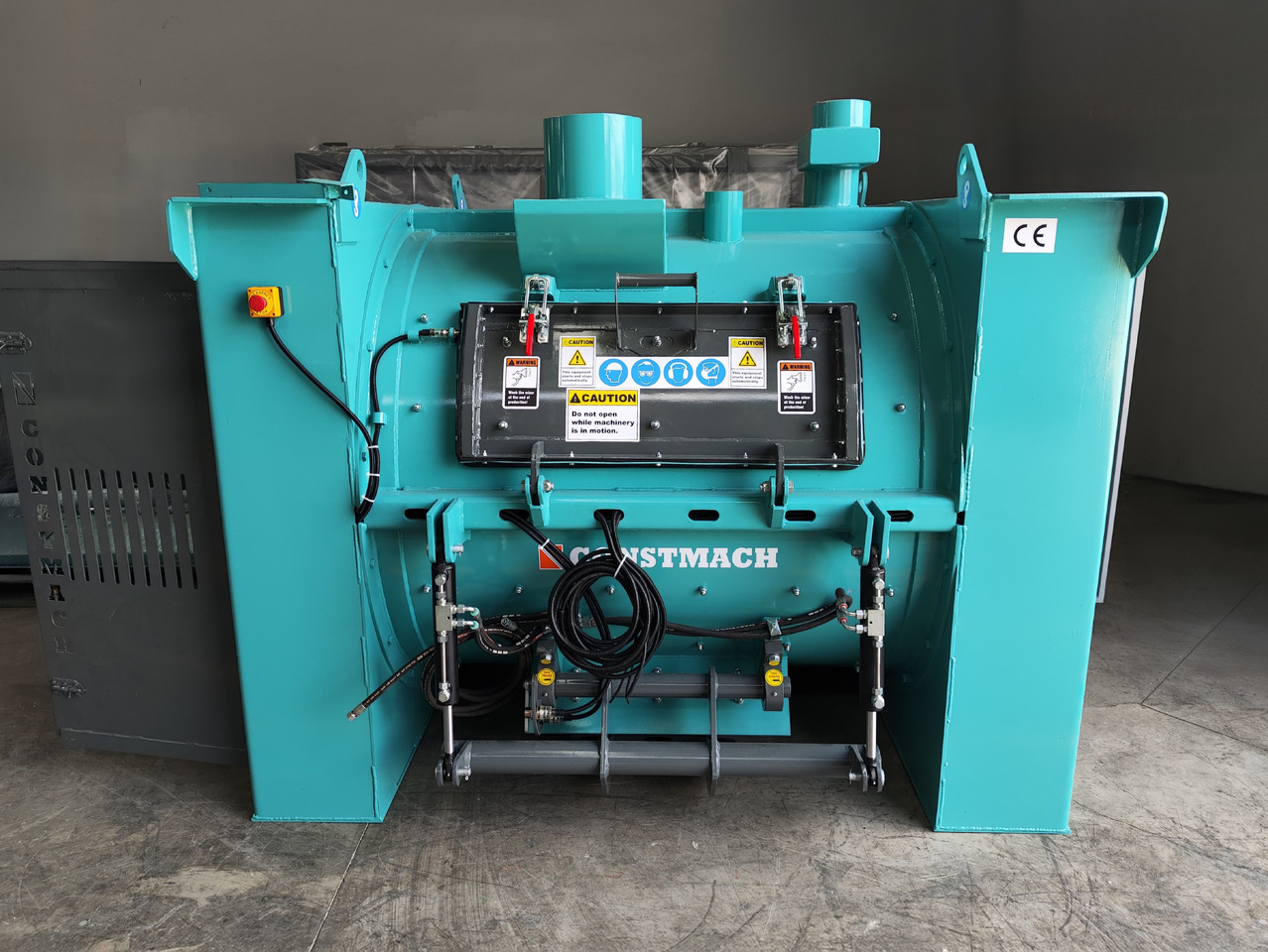 Constmach Einwellen-Betonmischer (Paddelmischer) - Betona maisītājs: foto 1 Constmach Einwellen-Betonmischer (Paddelmischer) - Betona maisītājs: foto 1