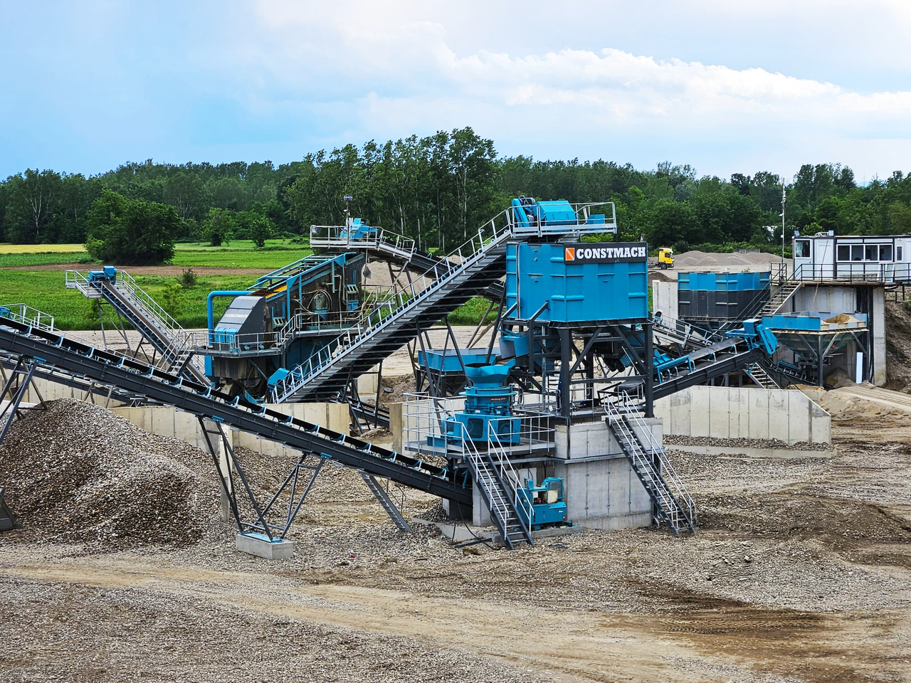 Constmach Installation Stationnaire De Lavage Et De Criblage De Sable Et De Gravier - Sijātājs: foto 1 Constmach Installation Stationnaire De Lavage Et De Criblage De Sable Et De Gravier - Sijātājs: foto 1