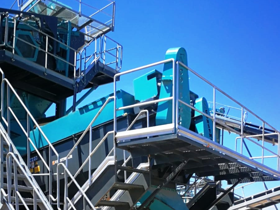 Constmach Laveuse De Grumes - Laveuse De Palettes (Laveuse De Gros Matériaux) - Sijātājs: foto 1 Constmach Laveuse De Grumes - Laveuse De Palettes (Laveuse De Gros Matériaux) - Sijātājs: foto 1