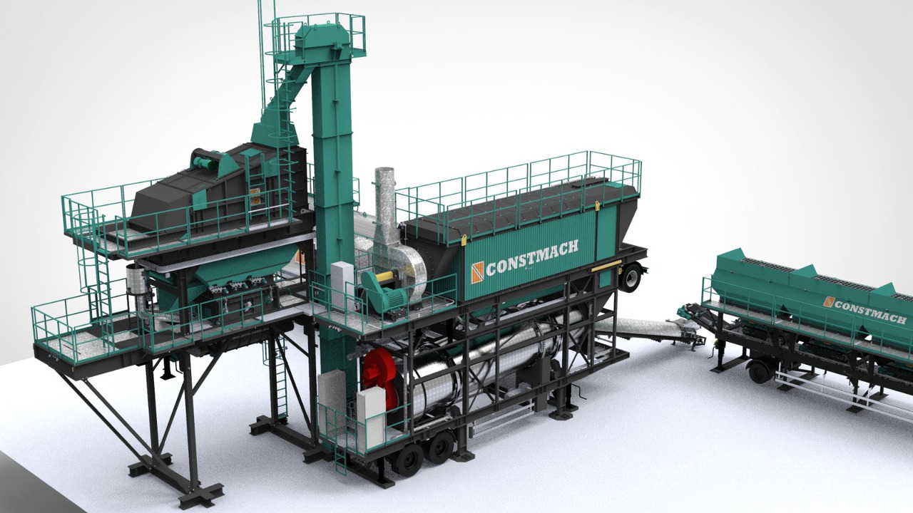 Constmach Mobile Asphalt Plant - Asfalta rūpnīca: foto 1 Constmach Mobile Asphalt Plant - Asfalta rūpnīca: foto 1