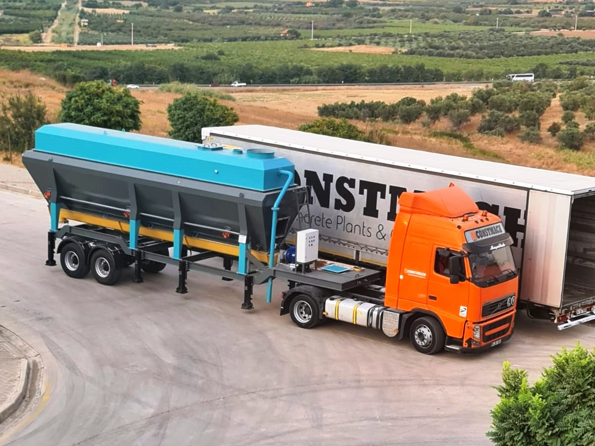 Constmach Mobile Cement Silo (Horizontal Cement Silo) - Cementa tvertne: foto 3 Constmach Mobile Cement Silo (Horizontal Cement Silo) - Cementa tvertne: foto 3