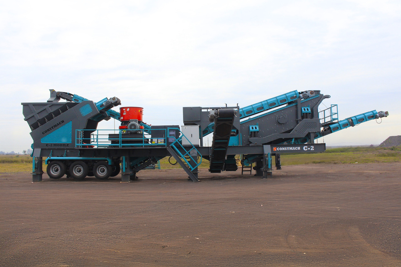 Constmach Mobile Jaw Crusher (Mobile Crusher) With Capacity Of 120-150 Tons - Mobilais drupinātājs: foto 5 Constmach Mobile Jaw Crusher (Mobile Crusher) With Capacity Of 120-150 Tons - Mobilais drupinātājs: foto 5