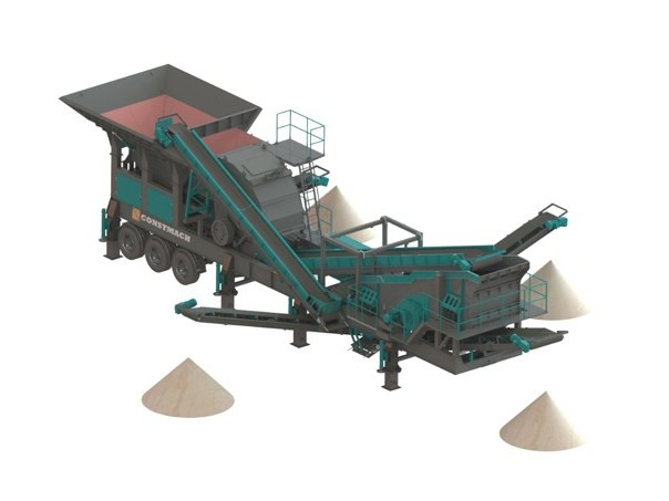 Constmach Mobile Kalkstein Brechanlage mit einer Kapazität von 150-200 Tonnen - Mobilais drupinātājs: foto 1 Constmach Mobile Kalkstein Brechanlage mit einer Kapazität von 150-200 Tonnen - Mobilais drupinātājs: foto 1
