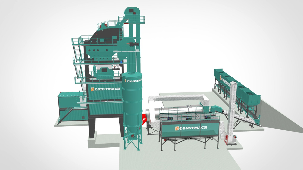 Constmach Stationary Batch Type Asphalt Plants - Asfalta rūpnīca: foto 3 Constmach Stationary Batch Type Asphalt Plants - Asfalta rūpnīca: foto 3