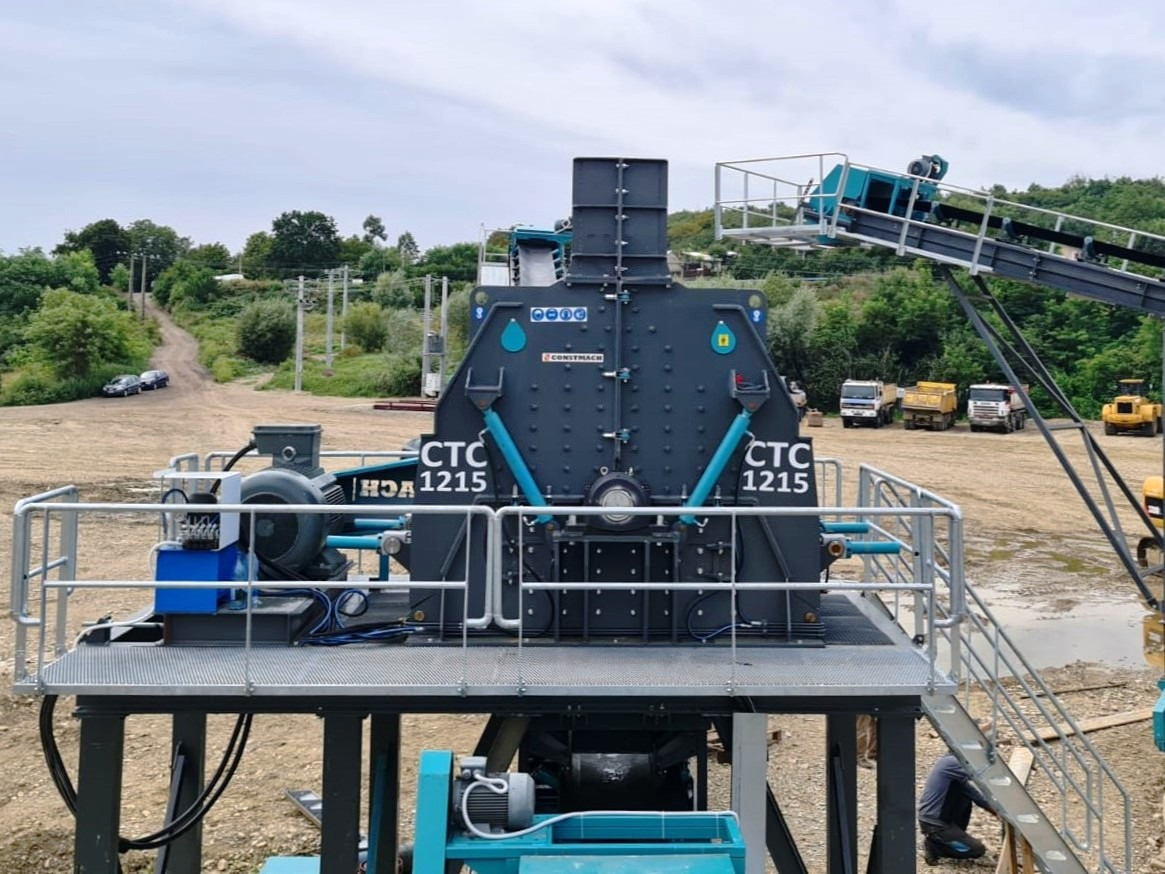 Constmach Tertiärer Prallbrecher 60–250 TPH (Sand Herstellungsmaschine) - Trieciena drupinātājs: foto 2 Constmach Tertiärer Prallbrecher 60–250 TPH (Sand Herstellungsmaschine) - Trieciena drupinātājs: foto 2