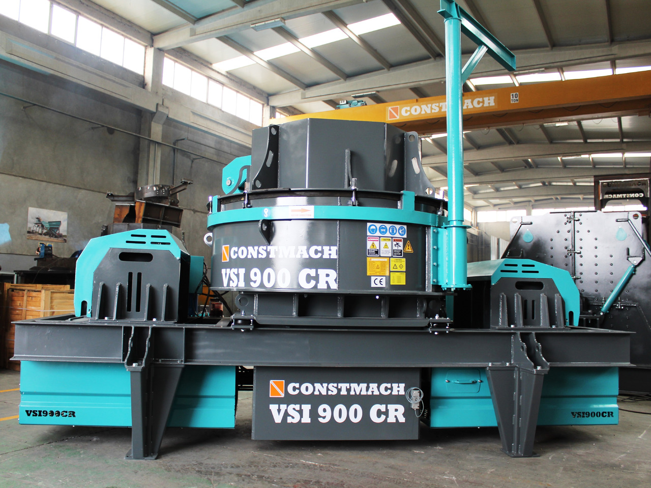 Constmach Vertikale Prallbrecher mit einer Leistung von 65 bis 400 t/h - Trieciena drupinātājs: foto 4 Constmach Vertikale Prallbrecher mit einer Leistung von 65 bis 400 t/h - Trieciena drupinātājs: foto 4