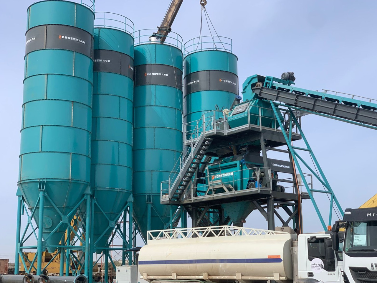 Constmach Zement Silo mit 200 Tonnen Kapazität - Cementa tvertne: foto 2 Constmach Zement Silo mit 200 Tonnen Kapazität - Cementa tvertne: foto 2