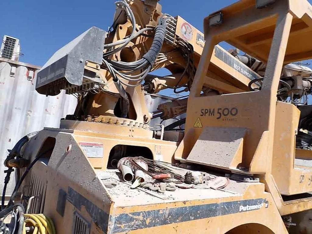 Putzmeister SPM 500 - Betonēšanas iekārta: foto 2 Putzmeister SPM 500 - Betonēšanas iekārta: foto 2