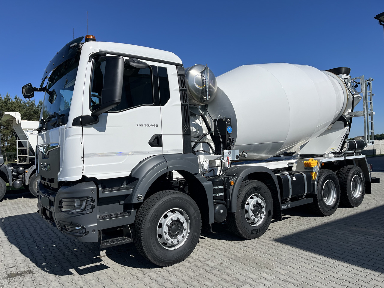 MAN TGS 35.480, 8x4 BB, EURO 6, YEAR 2024, 10m - NEW - Betonvedējs: foto 3 MAN TGS 35.480, 8x4 BB, EURO 6, YEAR 2024, 10m - NEW - Betonvedējs: foto 3