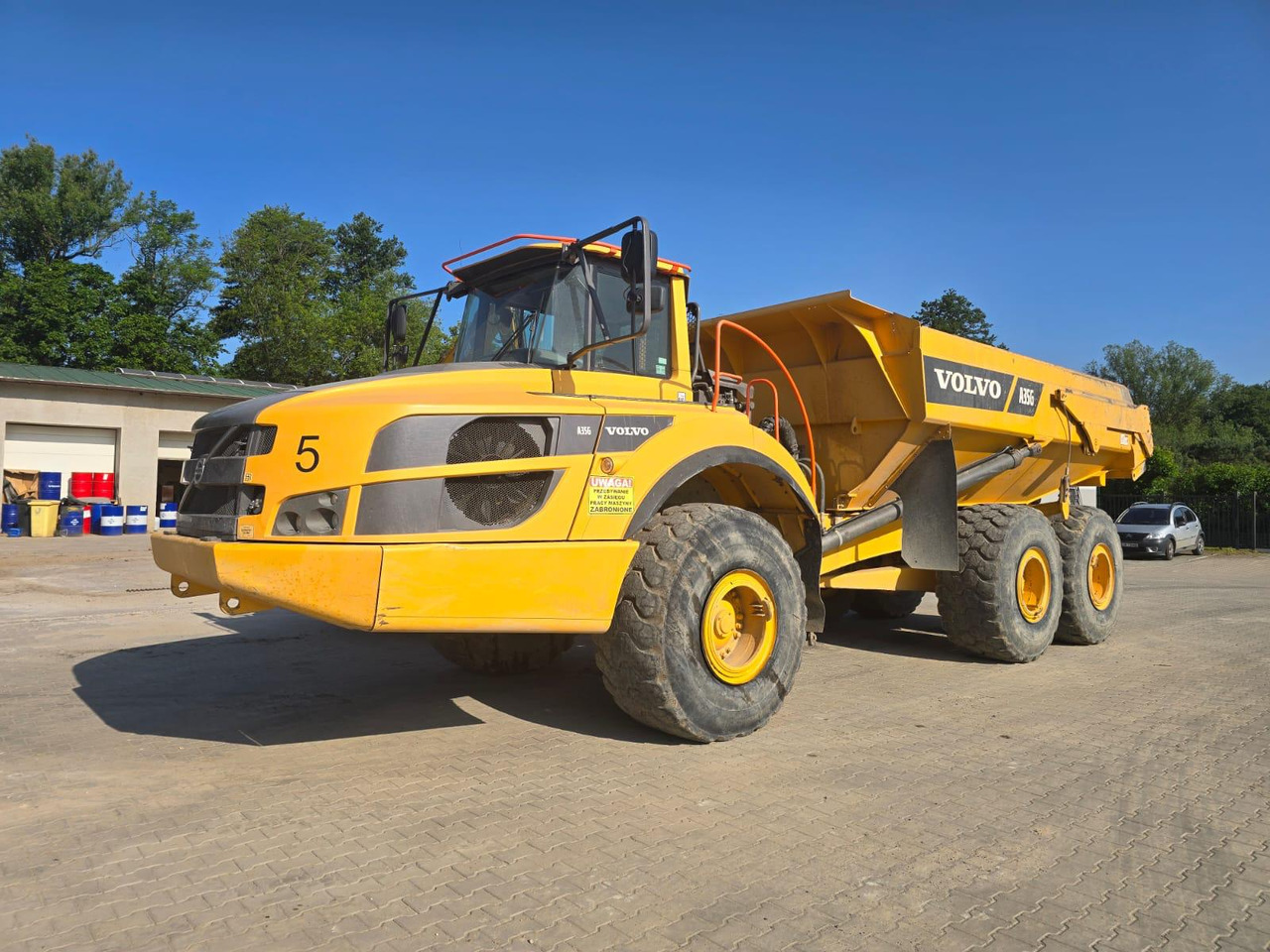 Volvo A35 G - Artikulētias pašizgāzējs: foto 2 Volvo A35 G - Artikulētias pašizgāzējs: foto 2