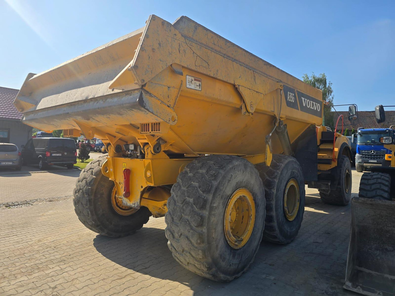 Volvo A35 G - Artikulētias pašizgāzējs: foto 5 Volvo A35 G - Artikulētias pašizgāzējs: foto 5