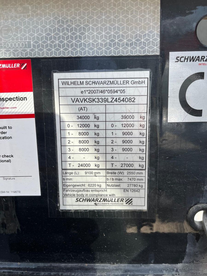 Schwarzmüller Hardox - Puspiekabe pašizgāzējs: foto 4 Schwarzmüller Hardox - Puspiekabe pašizgāzējs: foto 4