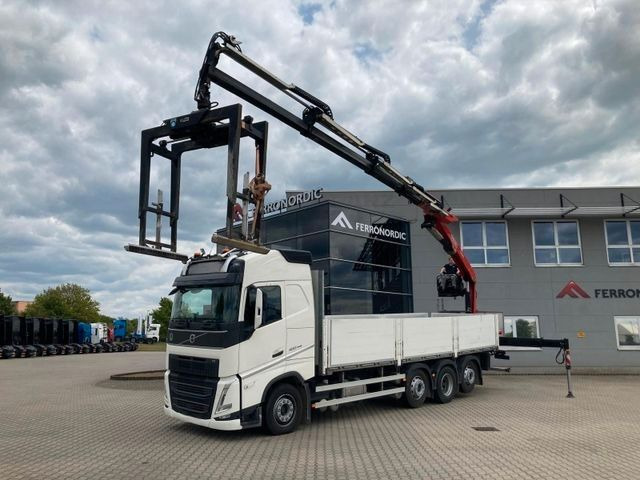Volvo FH460 8x2 TRIDEM VLA&NLA gelenkt*FASSI F215AS.24 - Bortu kravas automašīna/ Platforma, Kravas auto ar manipulatoru: foto 1 Volvo FH460 8x2 TRIDEM VLA&NLA gelenkt*FASSI F215AS.24 - Bortu kravas automašīna/ Platforma, Kravas auto ar manipulatoru: foto 1