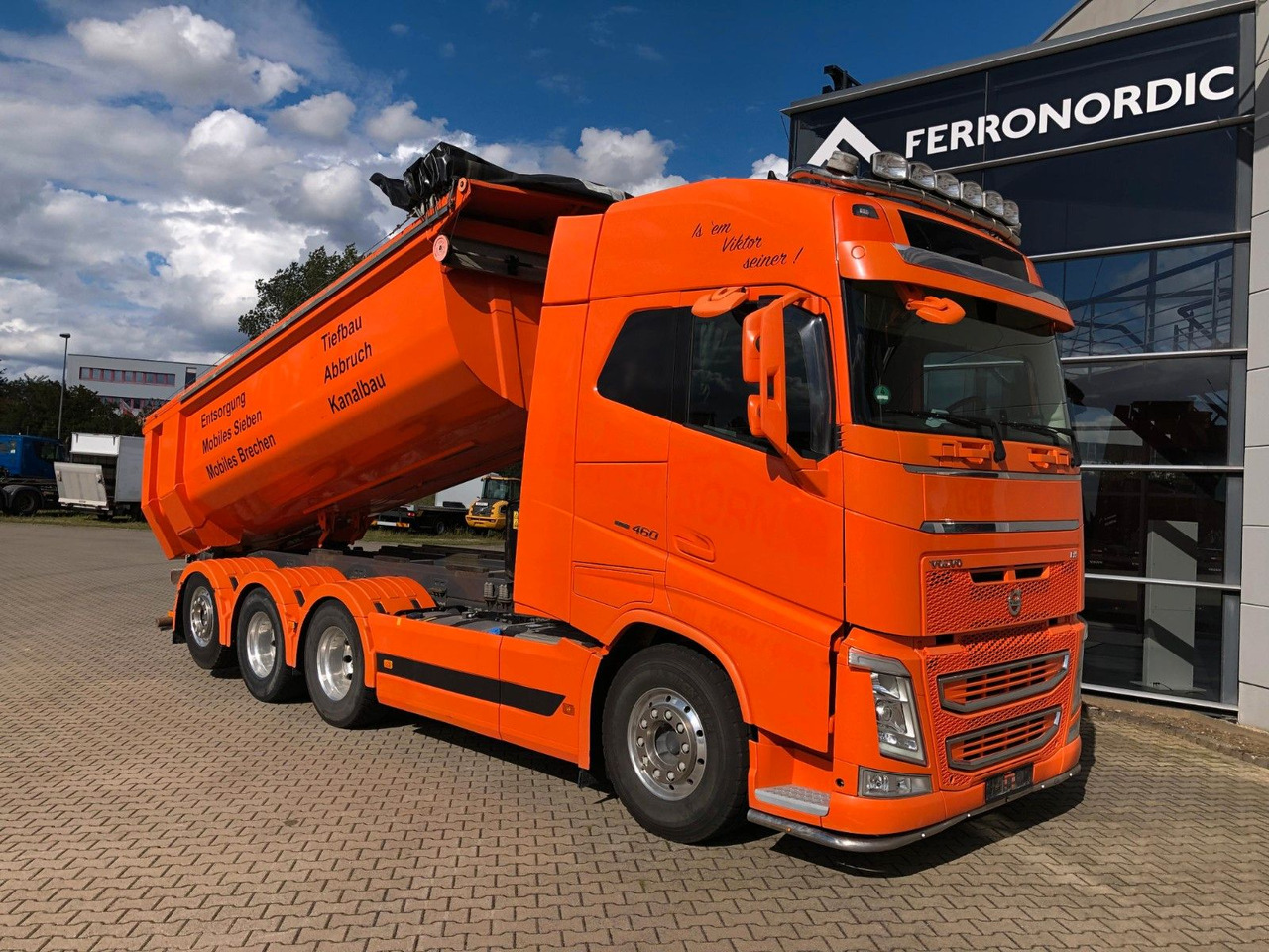 Volvo FH460 8x4 Tridem*TopZustand*excellent condition - Kravas automašīna pašizgāzējs: foto 5 Volvo FH460 8x4 Tridem*TopZustand*excellent condition - Kravas automašīna pašizgāzējs: foto 5