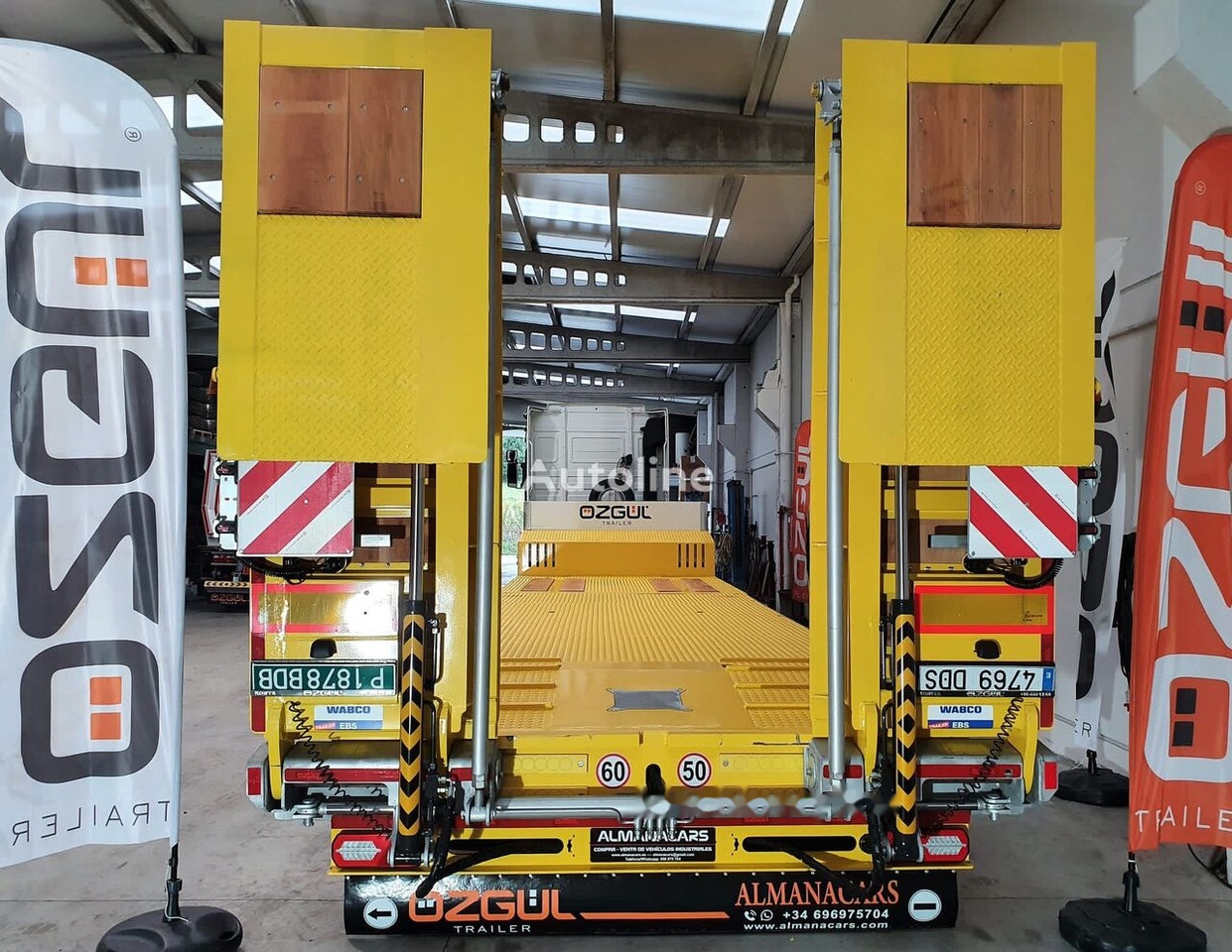 Jaunā Puspiekabe zema profila platforma Özgül 3 AXE LOWBED SEMI TRAILER: foto 24 Jaunā Puspiekabe zema profila platforma Özgül 3 AXE LOWBED SEMI TRAILER: foto 24