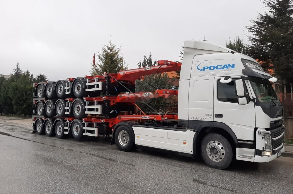 Özgül 4 AXLE HIGH CUBE CONTAINER CARRIER - Puspiekabe noņemamā virsbūve/ Konteineru vedējs: foto 3 Özgül 4 AXLE HIGH CUBE CONTAINER CARRIER - Puspiekabe noņemamā virsbūve/ Konteineru vedējs: foto 3