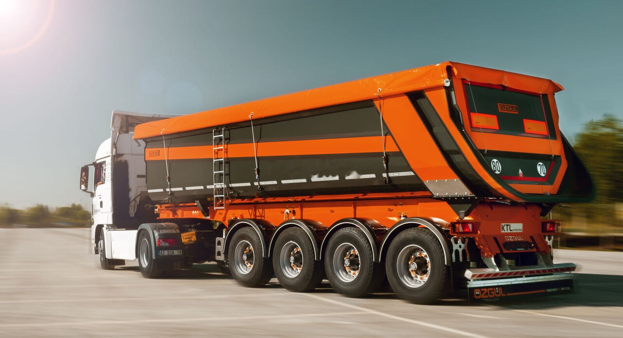 Özgül 4 AXLE TIPPING SEMI TRAILER - Puspiekabe pašizgāzējs: foto 4 Özgül 4 AXLE TIPPING SEMI TRAILER - Puspiekabe pašizgāzējs: foto 4