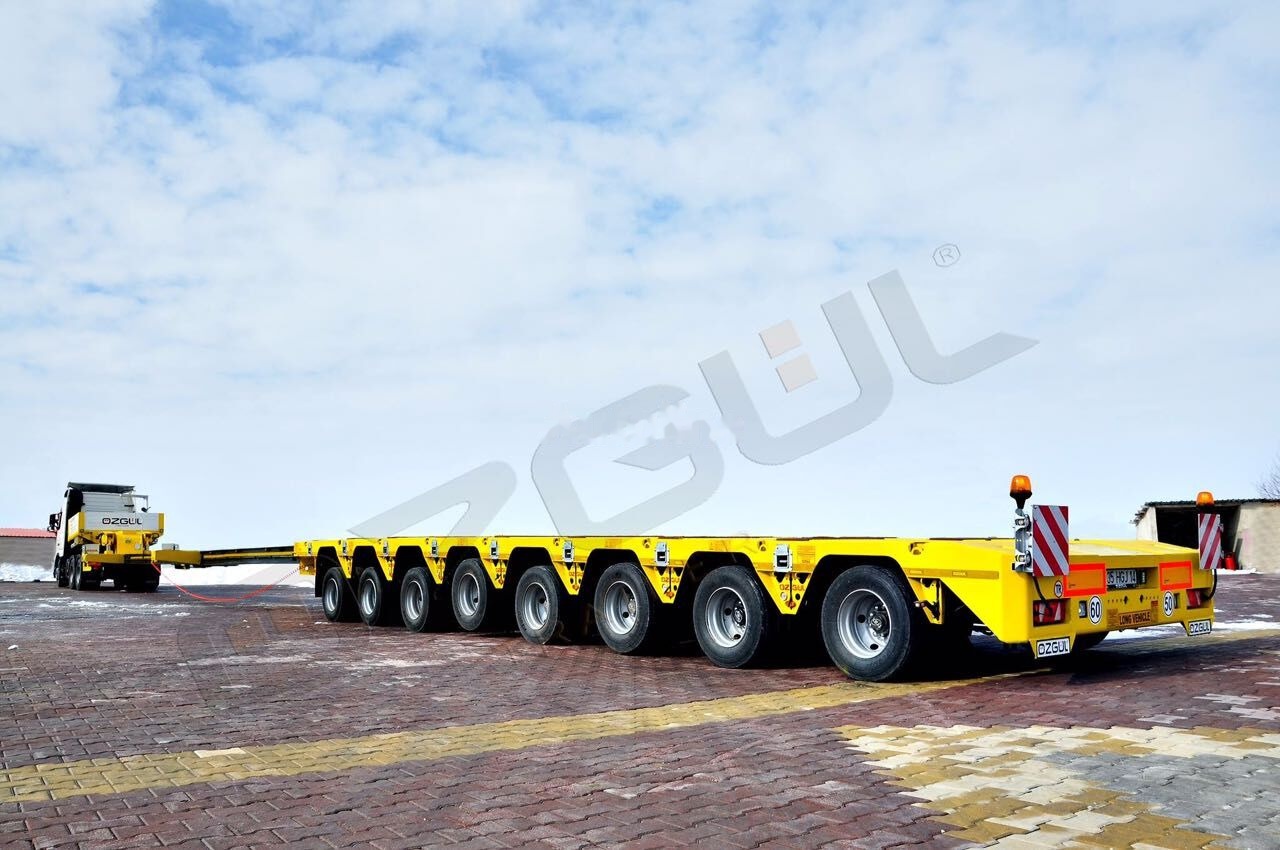 Özgül 8 AXLE LOWBED SEMI TRAILER - Piekabe zema profila platforma: foto 2 Özgül 8 AXLE LOWBED SEMI TRAILER - Piekabe zema profila platforma: foto 2