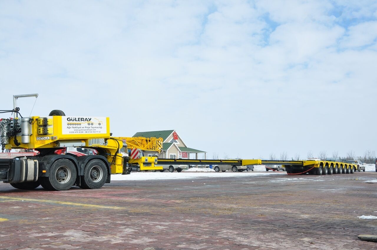 Özgül 8 AXLE LOWBED SEMI TRAILER - Piekabe zema profila platforma: foto 4 Özgül 8 AXLE LOWBED SEMI TRAILER - Piekabe zema profila platforma: foto 4