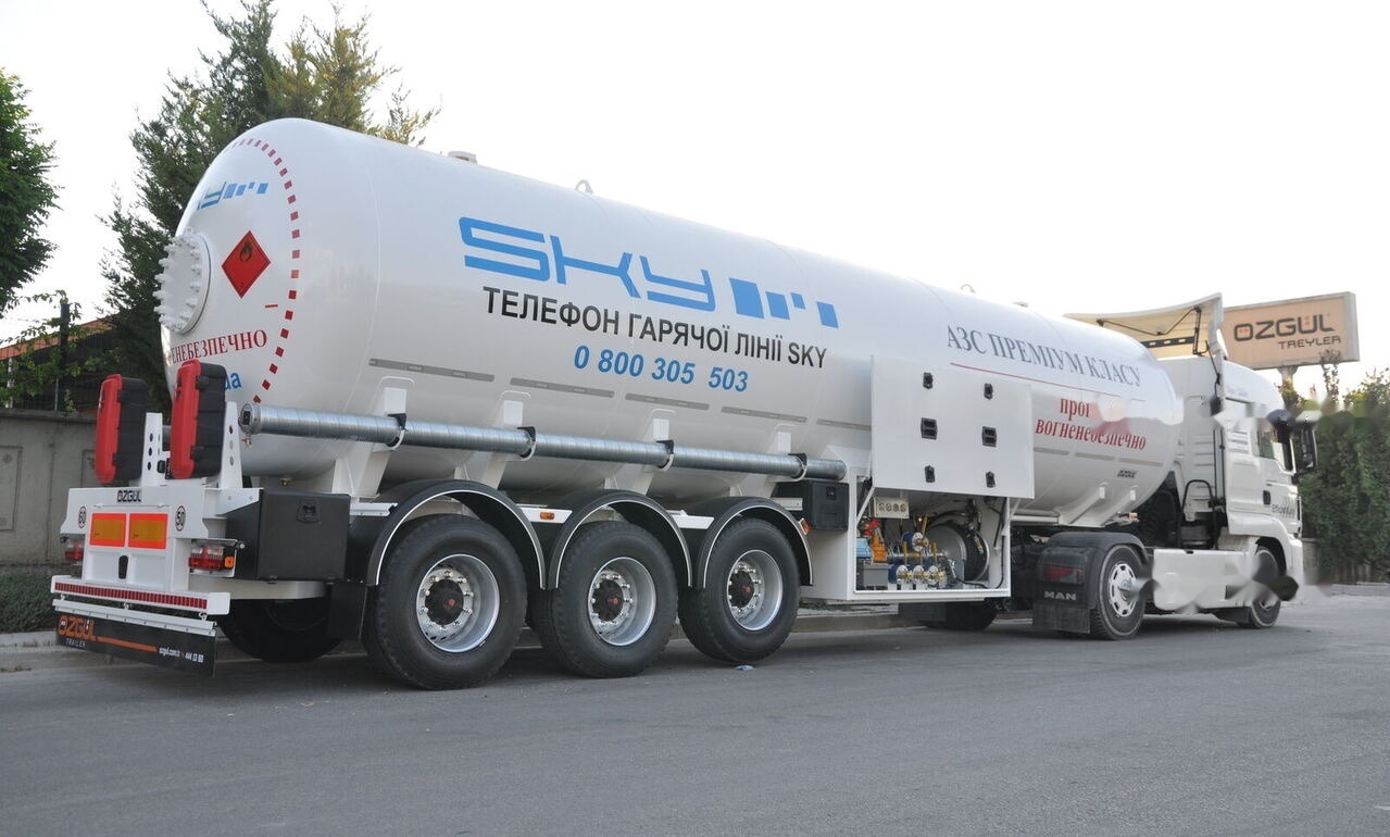 Özgül GAS TANKER SEMI TRAILER - Puspiekabe cisterna: foto 3 Özgül GAS TANKER SEMI TRAILER - Puspiekabe cisterna: foto 3
