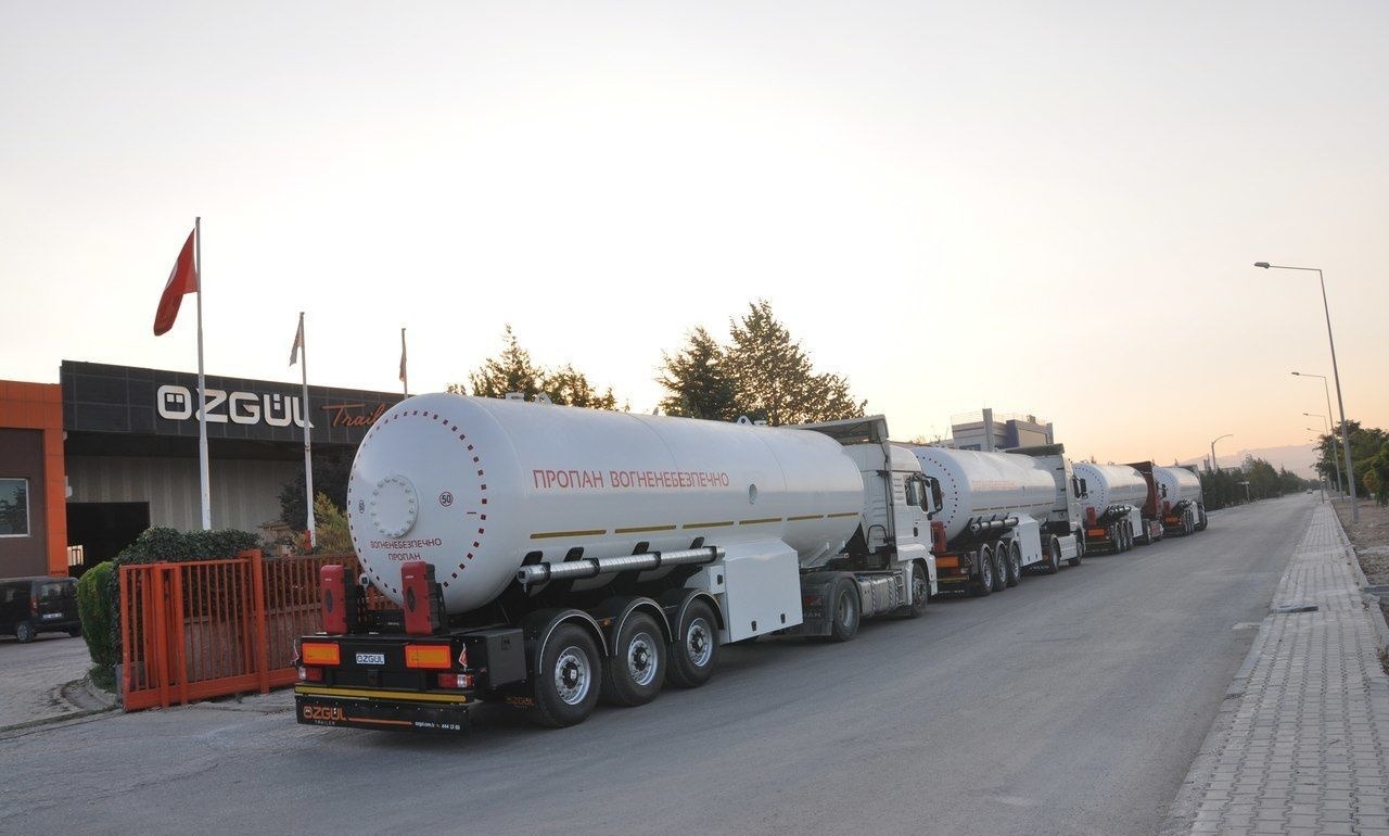 Jaunā Puspiekabe cisterna Özgül LPG TANKER SEMI TRAILER: foto 9