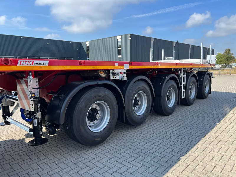 Max Trailer MAX410-NZ-5 Flatdeck Trailer - Bortu puspiekabe/ Platforma: foto 4 Max Trailer MAX410-NZ-5 Flatdeck Trailer - Bortu puspiekabe/ Platforma: foto 4