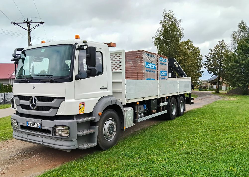 Mercedes-Benz ACTROS 2633 - Bortu kravas automašīna/ Platforma, Kravas auto ar manipulatoru: foto 1 Mercedes-Benz ACTROS 2633 - Bortu kravas automašīna/ Platforma, Kravas auto ar manipulatoru: foto 1