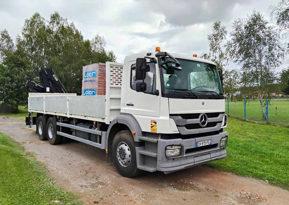 Mercedes-Benz ACTROS 2633 - Bortu kravas automašīna/ Platforma, Kravas auto ar manipulatoru: foto 2 Mercedes-Benz ACTROS 2633 - Bortu kravas automašīna/ Platforma, Kravas auto ar manipulatoru: foto 2